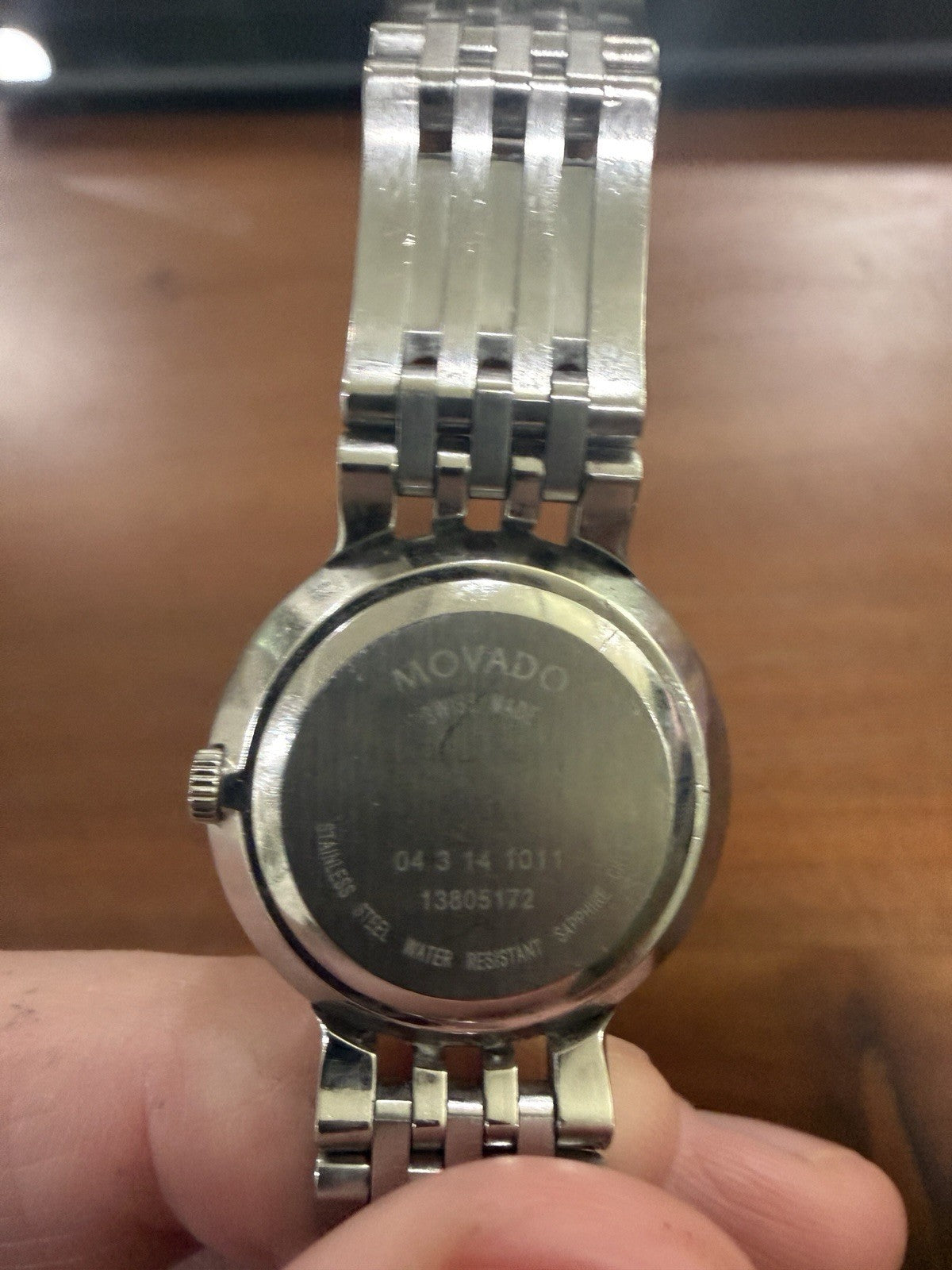 Movado Esperanza Women’s Museum Dial Stainless Watch # 04 3 14 1011