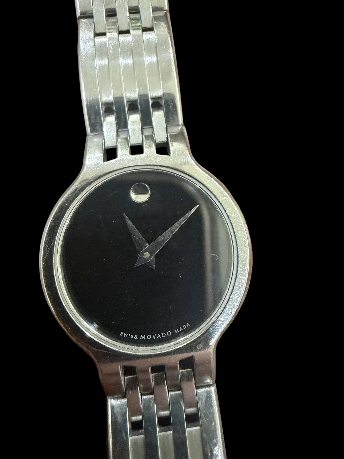 Movado Esperanza Women’s Museum Dial Stainless Watch  # 04 3 14 1011