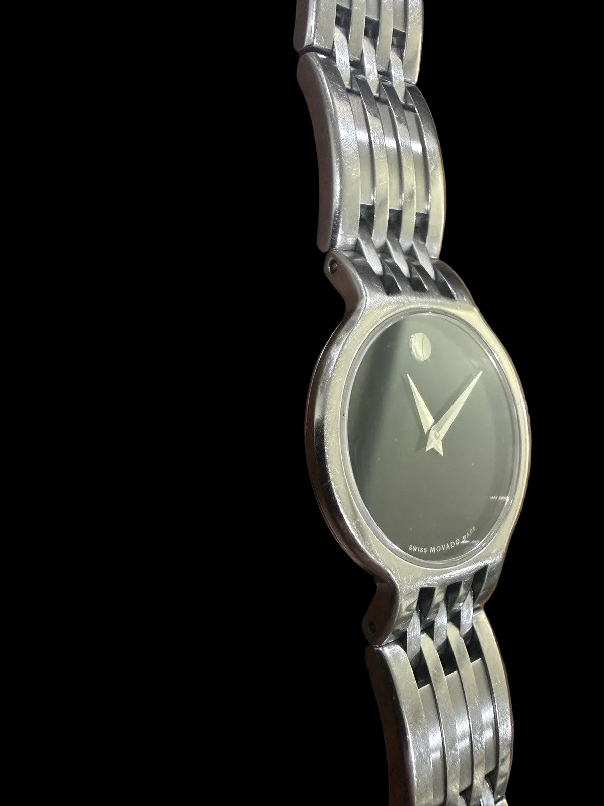 Movado Esperanza Women’s Museum Dial Stainless Watch  # 04 3 14 1011